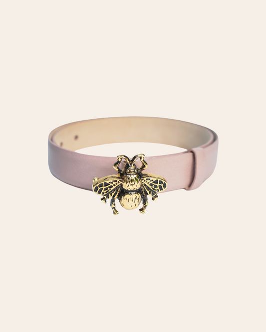 Correa Abeja Dorada - Palo de rosa